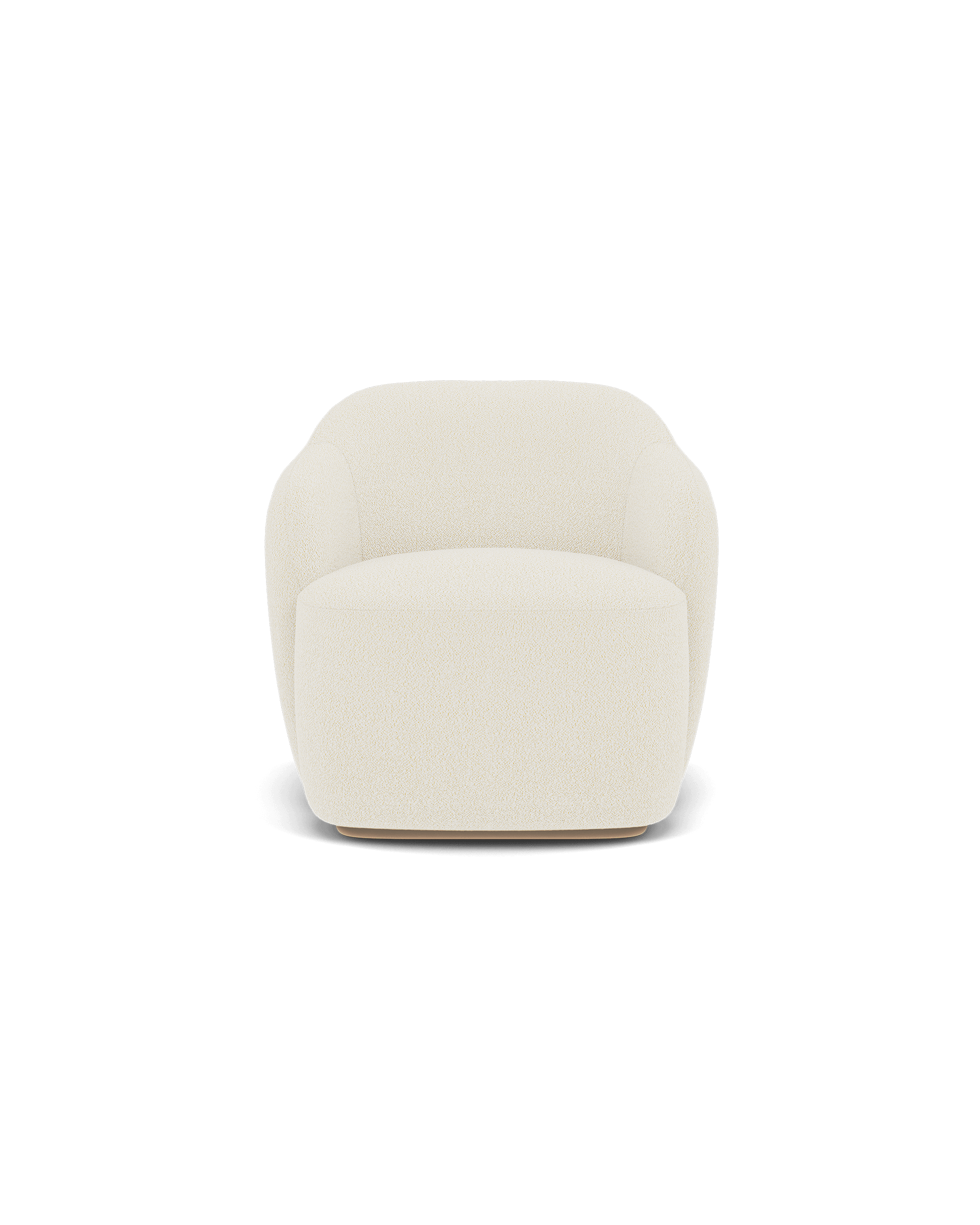 Barba Club Chair Swivel Base - Fogia