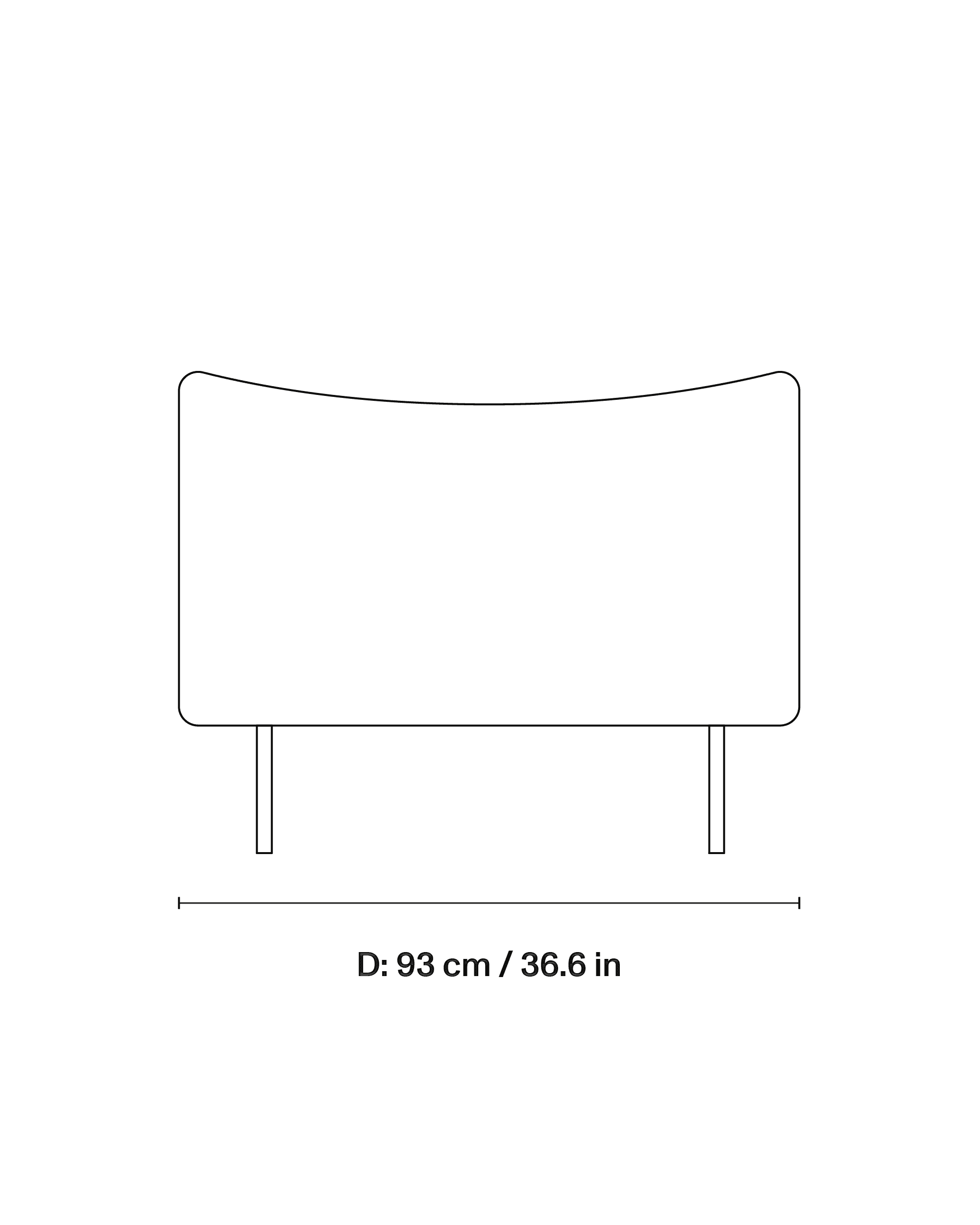 Tiki Single-Seater Large dimensions 2