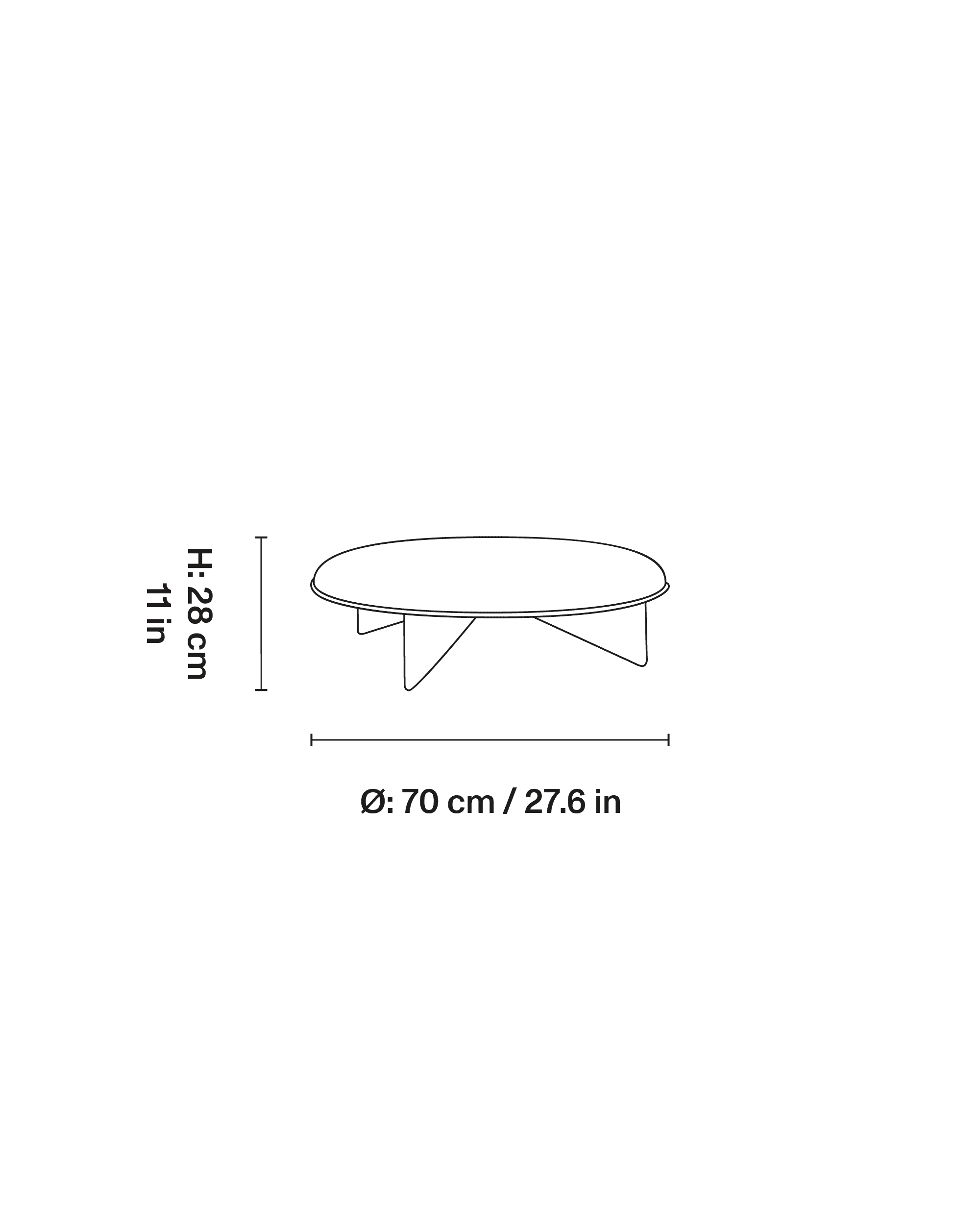 Utility Pouf, Small dimensions 1