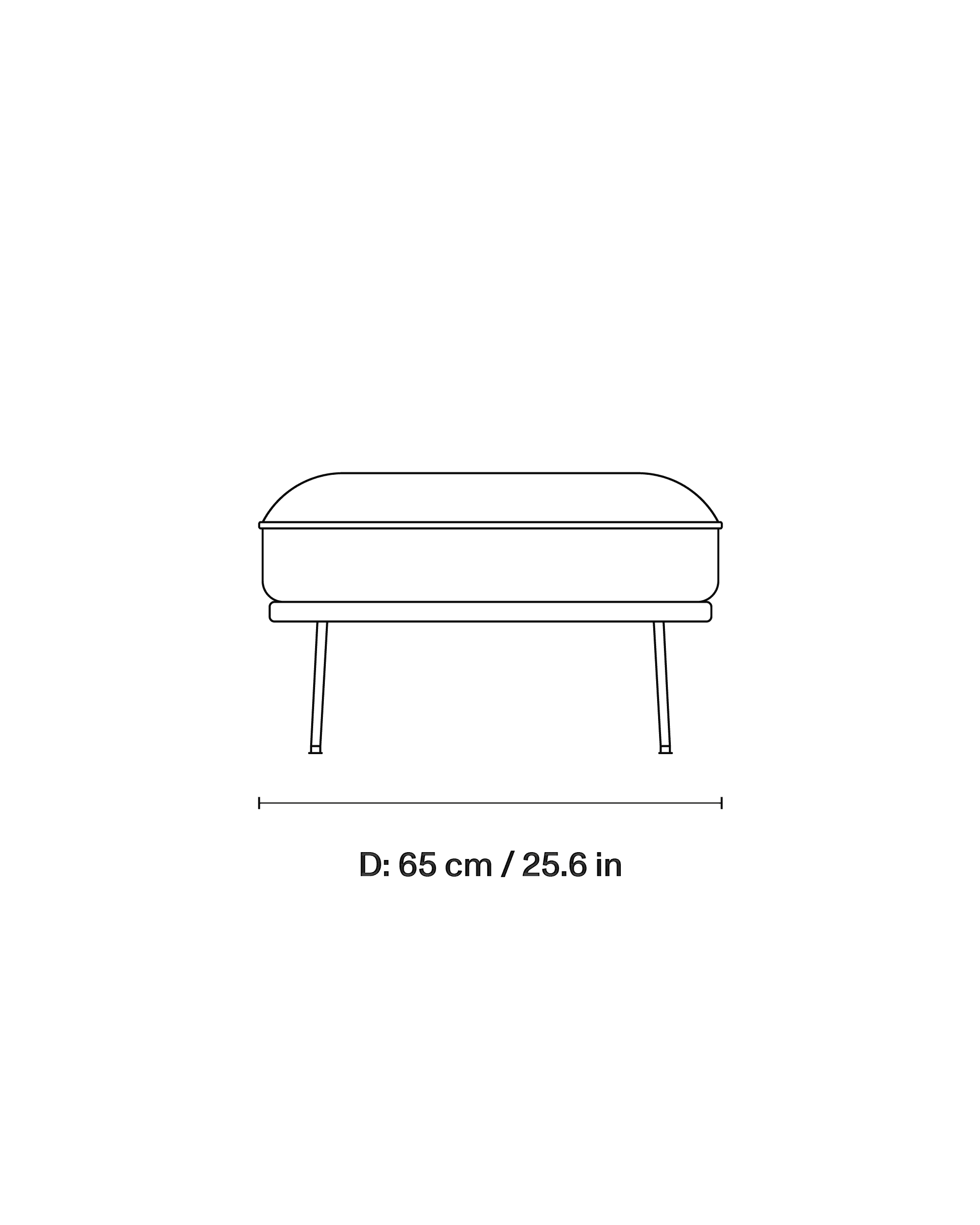 Lyra Ottoman dimensions 2