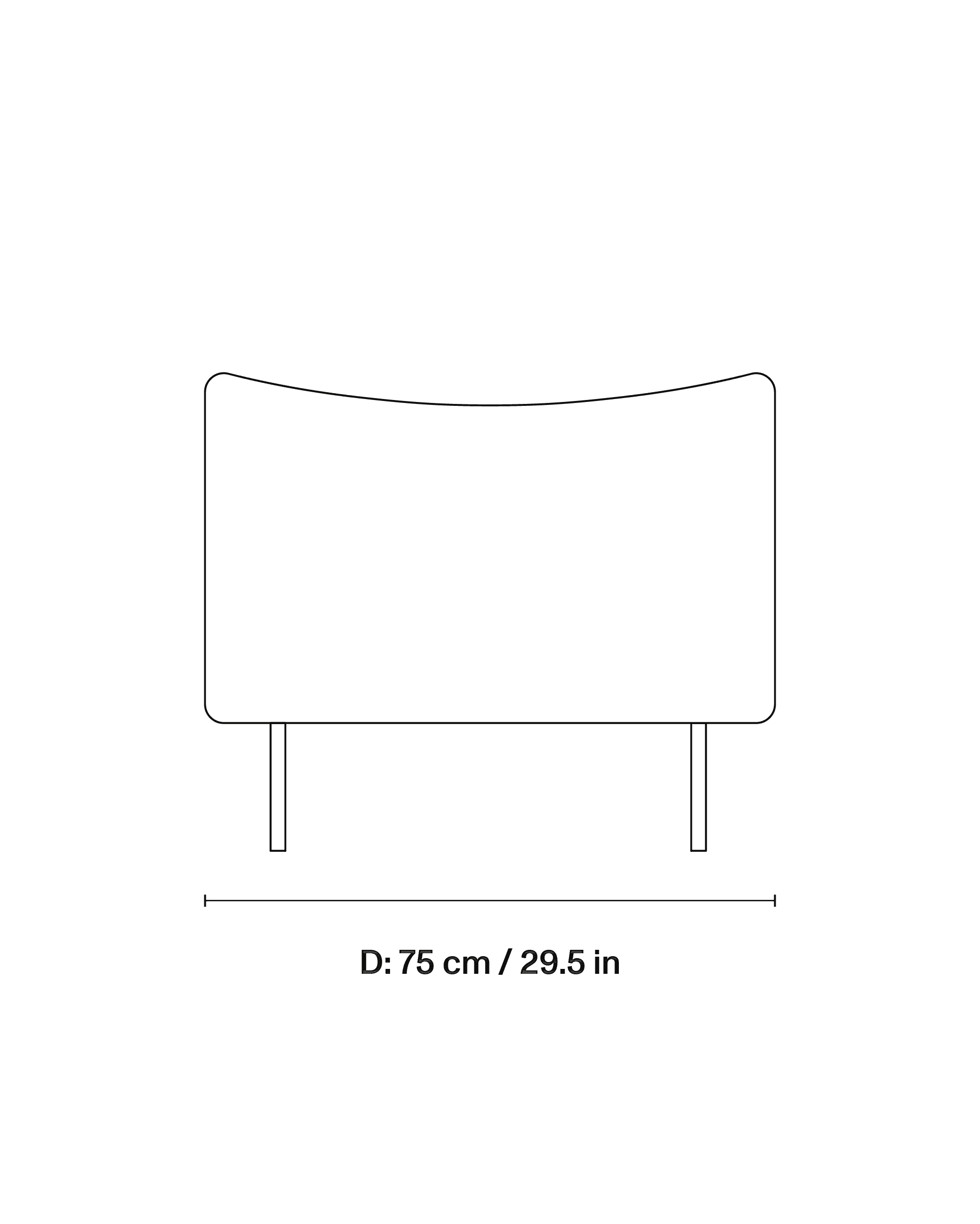 Tiki Single-Seater Small dimensions 2
