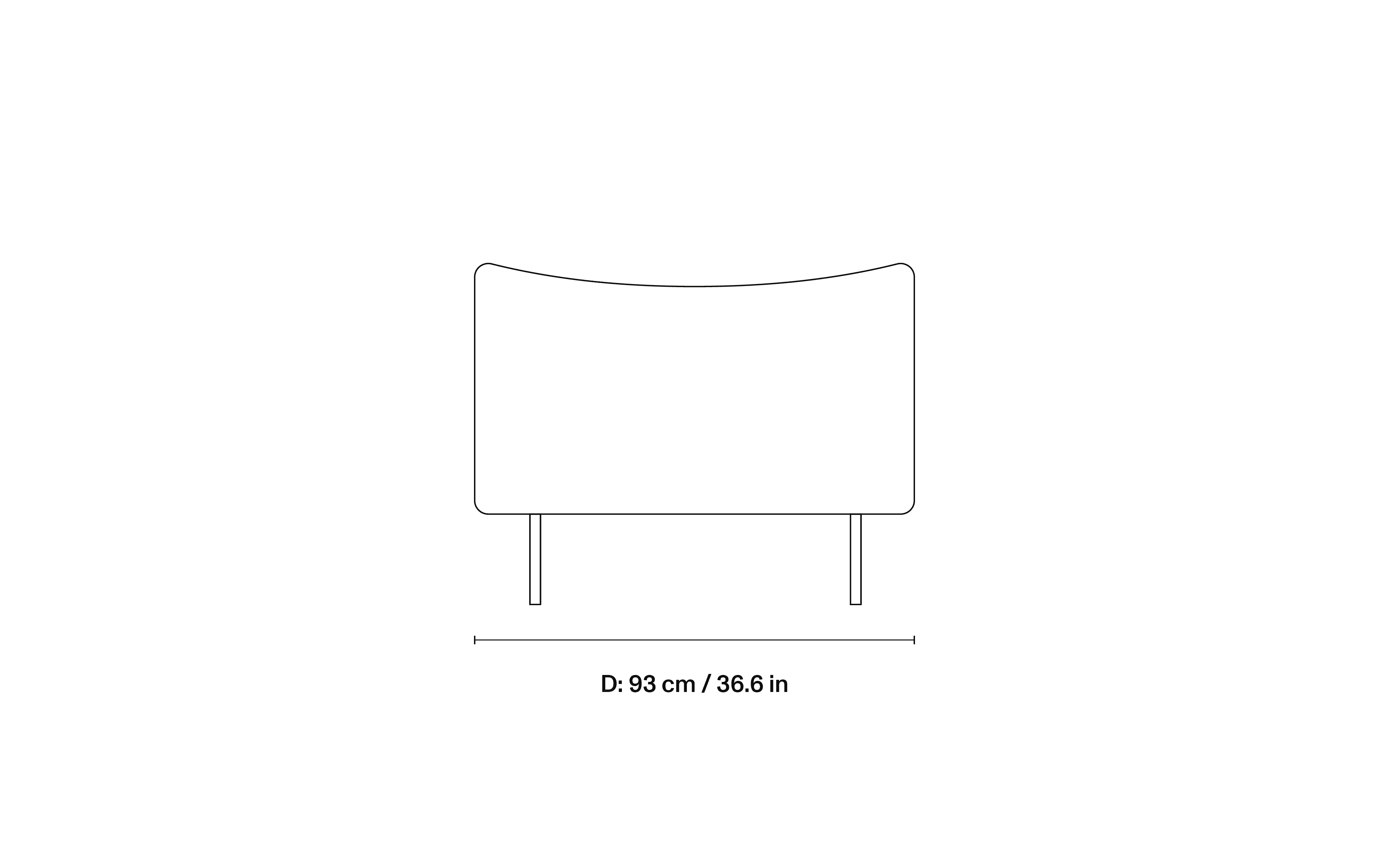 Tiki 2 seater dimensions 2