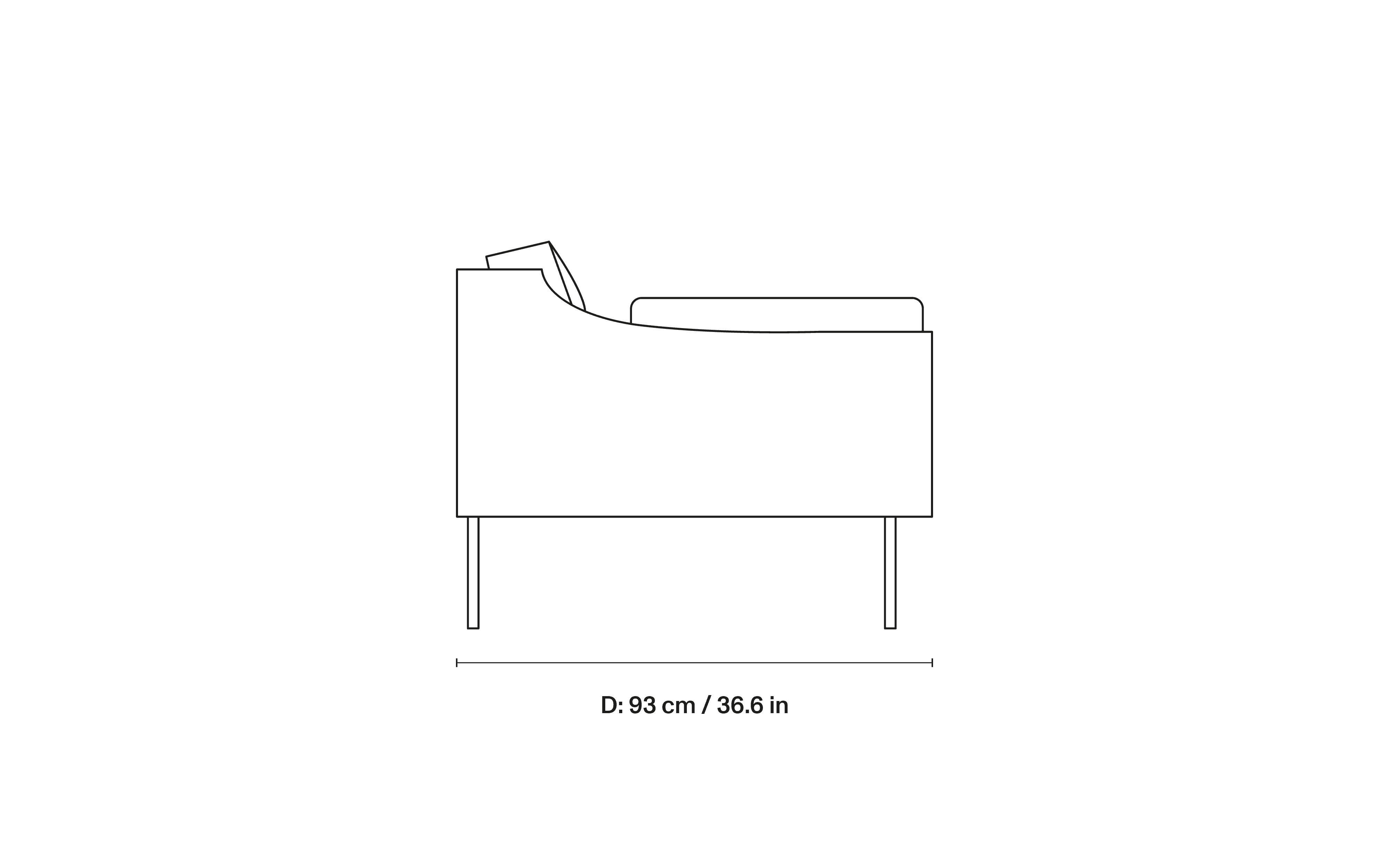 Dini Sofa dimensions 2