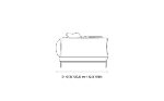 Jord Modular Sofa, Configuration 1 dimensions 2